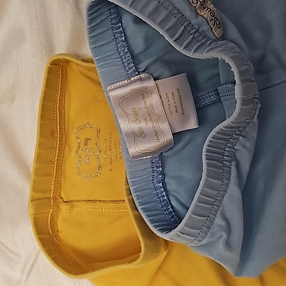 💰 $6 SALE 💰 Sew Sassy blue & yellow w/ruffles size 6 months - Picture 4 of 5